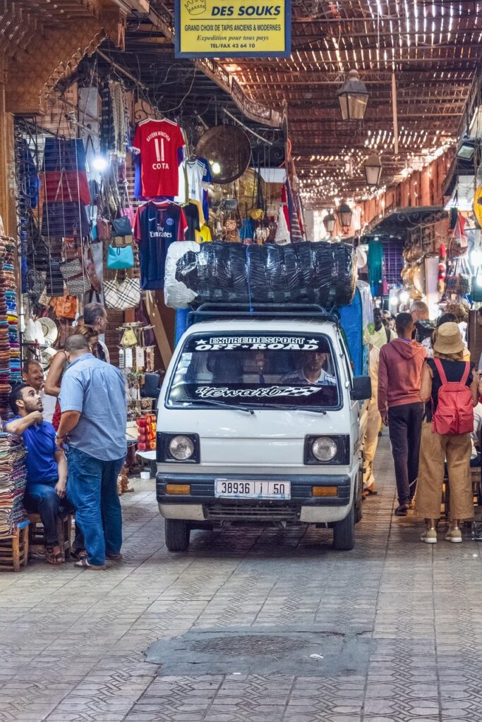 souk, market, vehicle, bazaar, stores, shops, pavement, people, tourism, oriental, market place, town, medina, marrakesh, morocco, souk, marrakesh, marrakesh, marrakesh, marrakesh, marrakesh, morocco